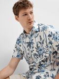 Selected COTTON PRINTED SHORT SLEEVED SHIRT, Dragonfly, highres - 16093919_Dragonfly_1105777_008.jpg