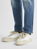 Selected CHUNKY PADDED LEATHER SNEAKERS, White, highres - 16078784_White_003.jpg