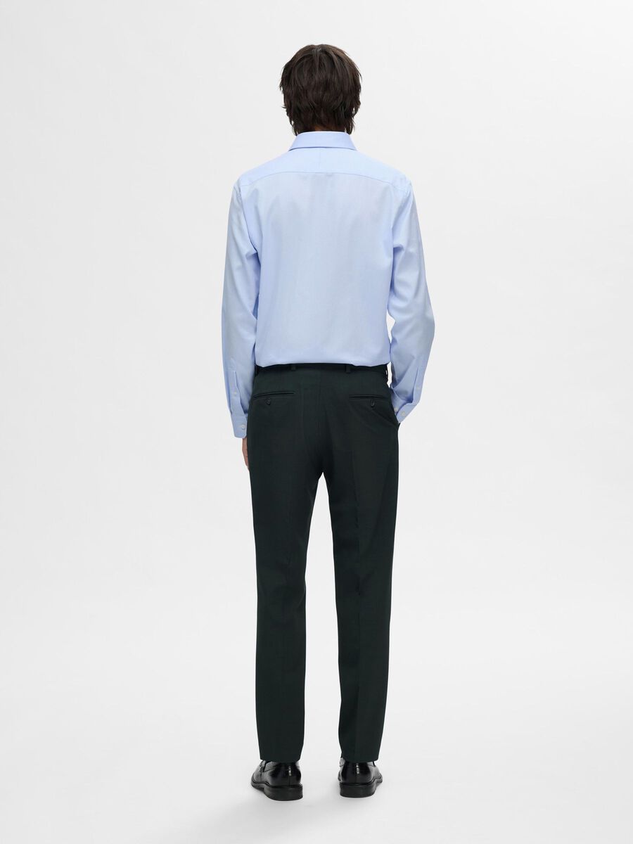 Selected CLASSIC LINEN BLEND SLIM FIT SHIRT, Light Blue, highres - 16097364_LightBlue_004.jpg