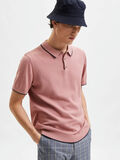 Selected KNITTED POLO SHIRT, Ash Rose, highres - 16083930_AshRose_925257_008.jpg