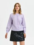 Selected RIBBED KNITTED CARDIGAN, Lilac Breeze, highres - 16085569_LilacBreeze_956066_003.jpg