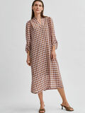 Selected CHECKED MIDI DRESS, Fair Orchid, highres - 16076169_FairOrchid_802571_008.jpg