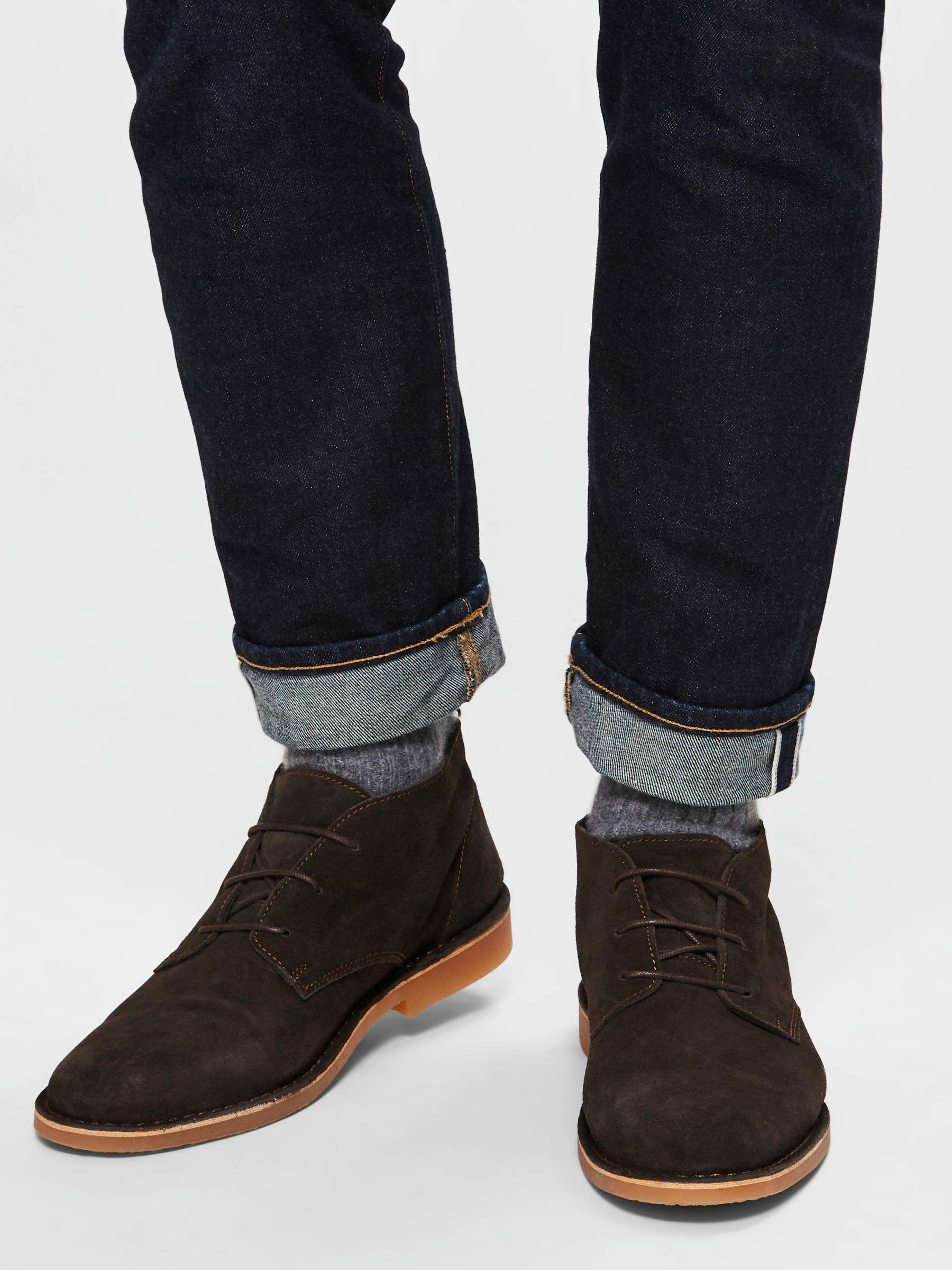 selected homme suede desert boots