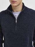 Selected HALF ZIP PULLOVER, Sky Captain, highres - 16087985_SkyCaptain_006.jpg