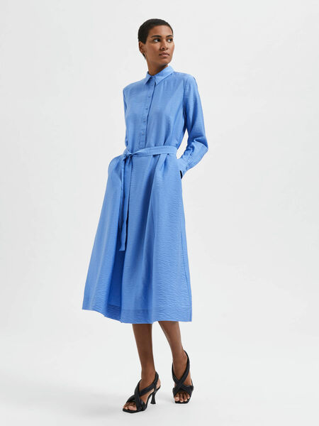 Selected AVEC CEINTURE ROBE LONGUE, Ultramarine, highres - 16089589_Ultramarine_003.jpg