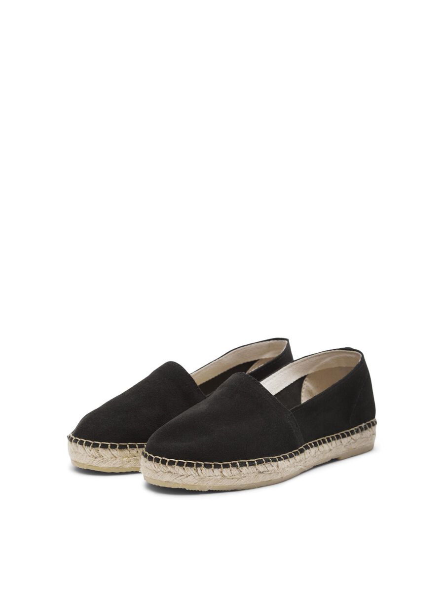 Selected SUÈDE ESPADRILLES, Black, highres - 16088745_Black_006.jpg