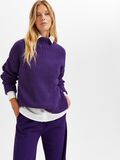 Selected WIDE ROLL NECK PULLOVER, Acai, highres - 16075489_Acai_008.jpg