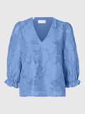Selected IMPRIMÉ FLEURI BLOUSE, Vista Blue, highres - 16094190_VistaBlue_001.jpg