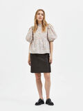 Selected LEATHER MINI SKIRT, Java, highres - 16085320_Java_005.jpg