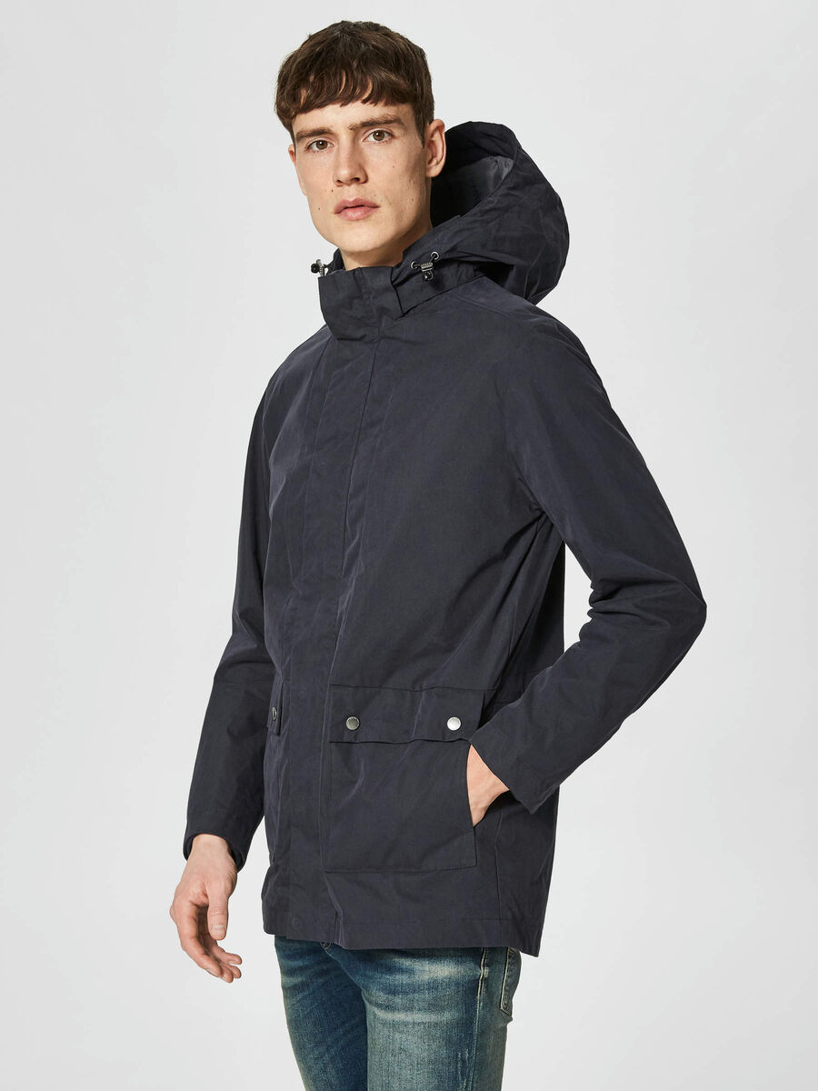 Selected IN REGULÄRER PASSFORM GESCHNITTENE JACKE, Dark Navy, highres - 16059749_DarkNavy_003.jpg