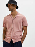 Selected CUBAN COLLAR KNITTED CARDIGAN, Ash Rose, highres - 16083926_AshRose_918572_008.jpg