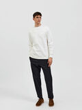 Selected CASUAL SWEATSHIRT, Egret, highres - 16085287_Egret_005.jpg