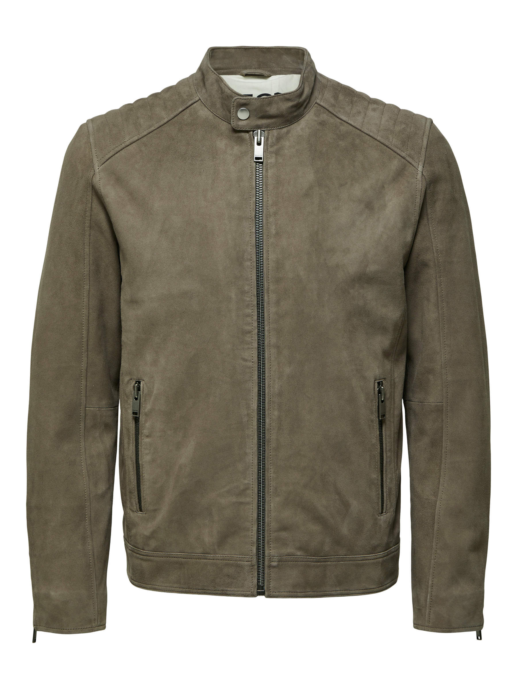hunter green suede jacket