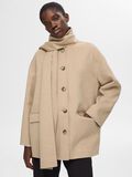 Selected WOOL BLEND SCARF JACKET, Sandshell, highres - 16094229_Sandshell_008.jpg