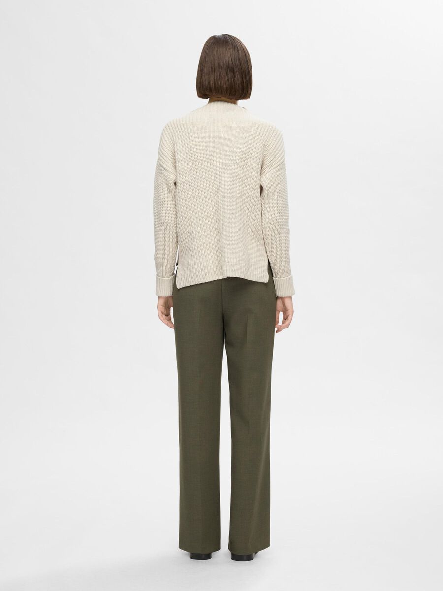 Selected WIDE ROLL NECK PULLOVER, Birch, highres - 16075489_Birch_004.jpg