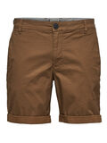 Selected STRAIGHT FIT - CHINO SHORTS, Ermine, highres - 16067683_Ermine_734968_001.jpg