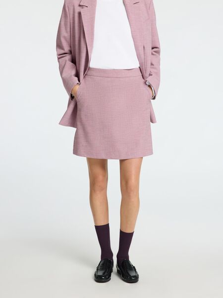 Selected TAILORED VISCOSE BLEND MINI SKIRT, Bleached Mauve, highres - 16096717_BleachedMauve_1167159_003.jpg