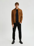 Selected SUEDE LEATHER JACKET, Rubber, highres - 16079414_Rubber_005.jpg