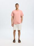 Selected REGULAR T-SHIRT, Rose Tan, highres - 16087842_RoseTan_005.jpg