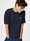 Selected RELAXED FIT T-SHIRT, Sky Captain, highres - 16075135_SkyCaptain_008.jpg