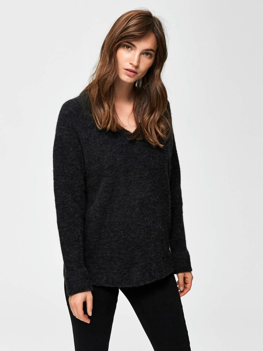 Selected SWETER, Dark Grey Melange, highres - 16068586_DarkGreyMelange_003.jpg