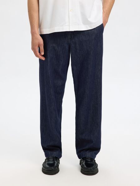 Selected 220 LOOSE-FIT JEANS, Dark Blue Denim, highres - 16099116_DarkBlueDenim_003.jpg