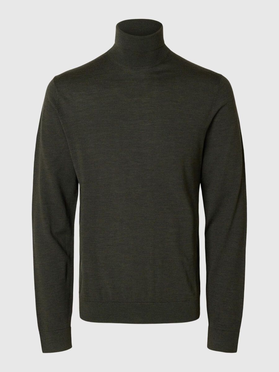 Selected 100% MERINO WOOL TURTLENECK, Forest Night, highres - 16094653_ForestNight_001.jpg
