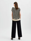 Selected STRIPED KNITTED VEST, Black, highres - 16080439_Black_873857_004.jpg