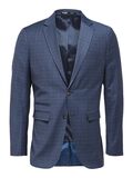 Selected CHECKED BLAZER, Navy Blazer, highres - 16087866_NavyBlazer_1033694_001.jpg