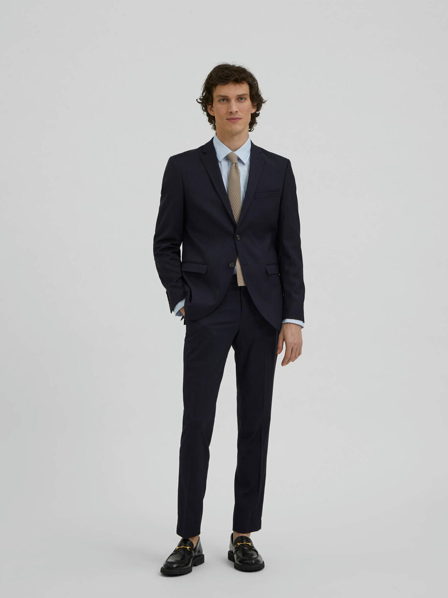 Selected SLIM FIT BLAZER, Navy Blazer, highres - 16066442_NavyBlazer_005.jpg