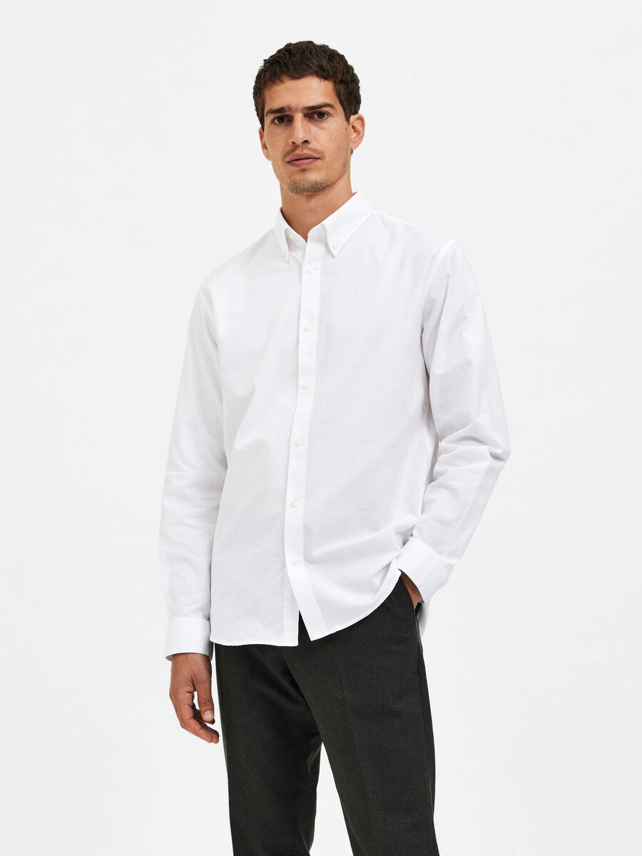 Selected CLASSIC 2-PACK SHIRT, White, highres - 16085176_White_003.jpg