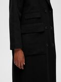 Selected PETITE WOOL BLEND COAT, Black, highres - 16088673_Black_006.jpg