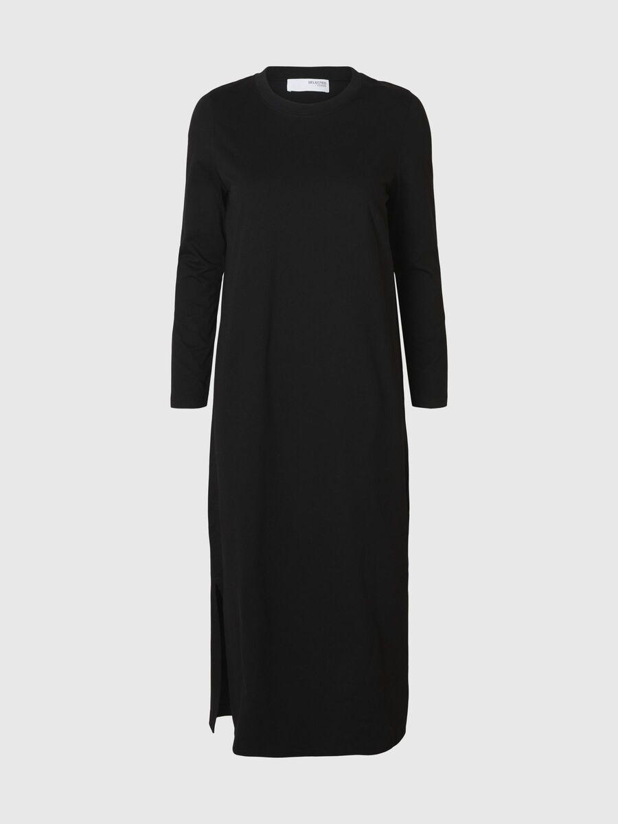Selected LANGARM MIDIKLEID, Black, highres - 16098446_Black_001.jpg
