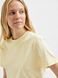 Selected PIMA COTTON T-SHIRT, Double Cream, highres - 16048004_DoubleCream_006.jpg