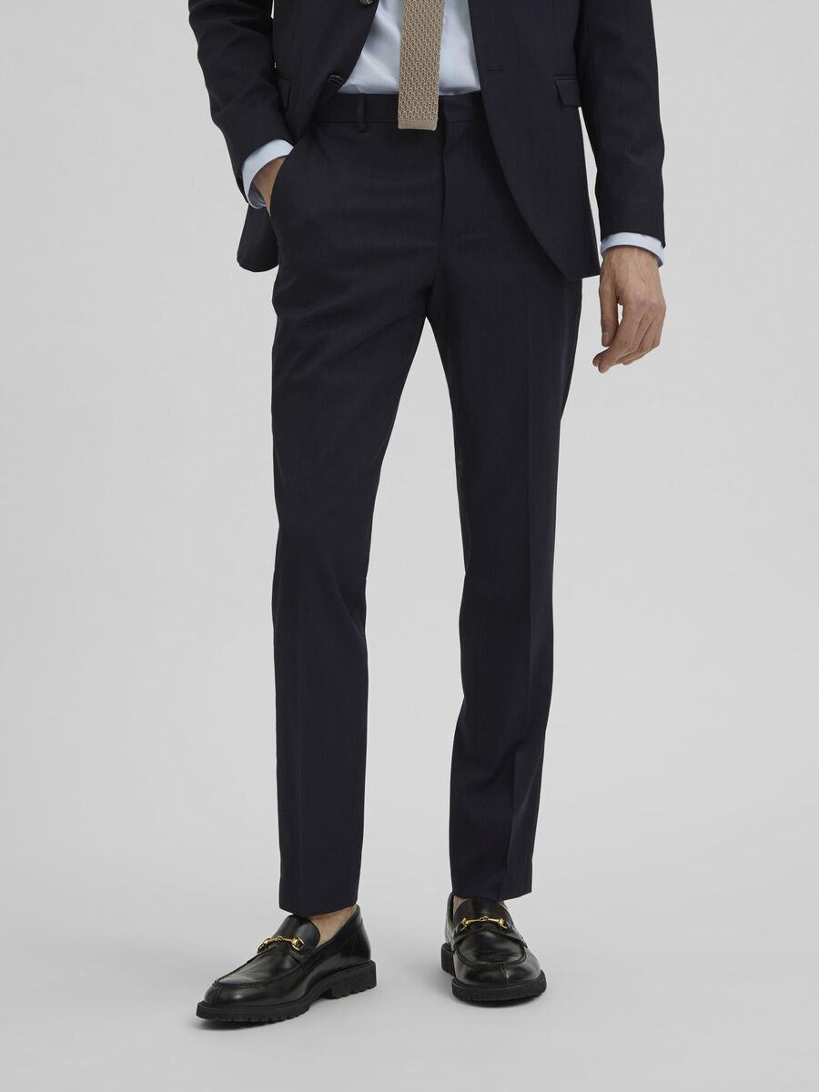 Selected COUPE SLIM - PANTALON DE COSTUME, Navy Blazer, highres - 16066443_NavyBlazer_003.jpg