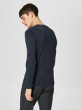 Selected CREW NECK - STRIKTRØJE, Dark Sapphire, highres - 16059837_DarkSapphire_595493_004.jpg