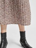 Selected RECYCLED POLYESTER PLISSE PRINT SKIRT, Cappuccino, highres - 16081051_Cappuccino_878524_006.jpg