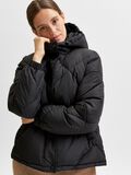 Selected HOODED PUFFER JACKET, Black, highres - 16080190_Black_008.jpg