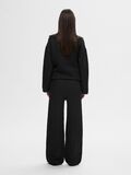 Selected HIGH WAISTED KNITTED TROUSERS, Black, highres - 16094413_Black_004.jpg