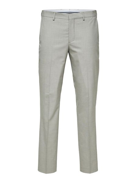 Selected SLIM FIT RECYCLED POLYESTER SUIT TROUSERS, Sand, highres - 16078113_Sand_001.jpg