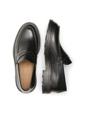 Selected LEATHER PENNY LOAFERS, Black, highres - 16081327_Black_005.jpg