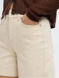 Selected HIGH WAISTED DENIM SHORTS, Egret, highres - 16097716_Egret_1189855_006.jpg