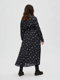 Selected PRINTED CURVE MIDI DRESS, Black, highres - 16087343_Black_982408_004.jpg