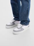 Selected LEATHER TRAINERS, Grey, highres - 16093341_Grey_004.jpg