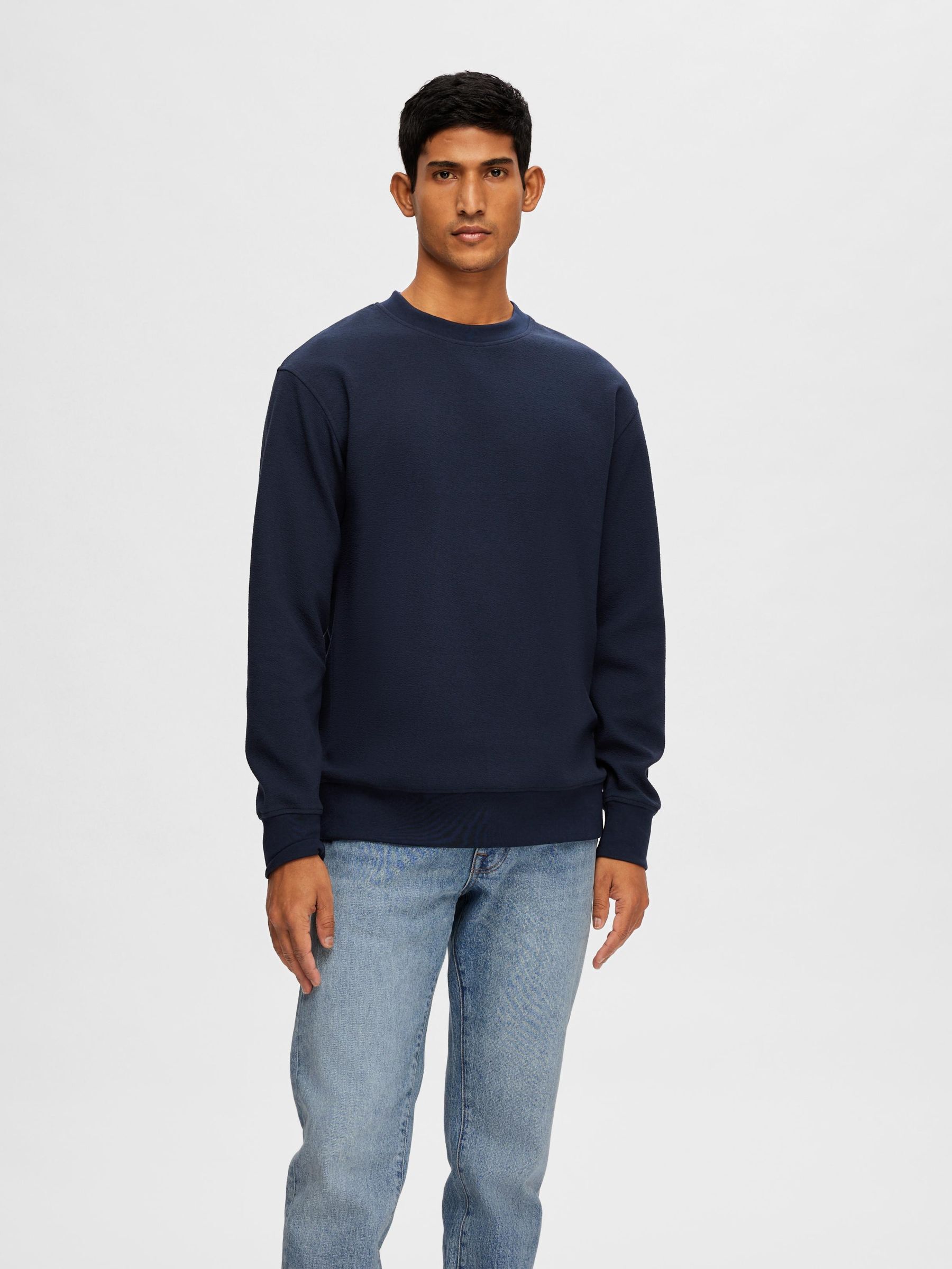 Mens plain on sale crew neck sweatshirts