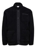 Selected TEDDY FLEECE VESTE, Black, highres - 16088550_Black_001.jpg