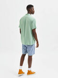 Selected UNI CHEMISE, Granite Green, highres - 16083600_GraniteGreen_004.jpg