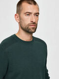 Selected RUNDHALSAUSSCHNITT PULLOVER, Darkest Spruce, highres - 16076483_DarkestSpruce_807146_006.jpg