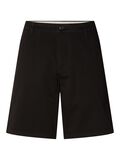 Selected REGULAR FIT FLEX SHORTS, Black, highres - 16092256_Black_001.jpg