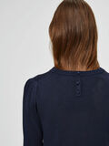 Selected RONDE HALS SWEATER, Dark Sapphire, highres - 16072623_DarkSapphire_006.jpg